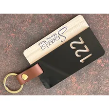 Chaveiro Personalizado Para Hotel Pousada Escolas Kit C/34pç Foto mini 4