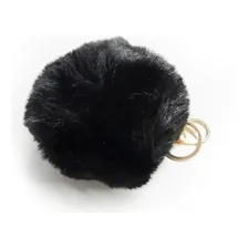 Chaveiro Pompom - Chaveiro E Bolsas - Preto Foto  mini 1