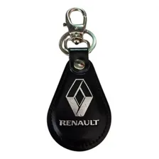 Chaveiro Renault Couro Preto Foto mini 1