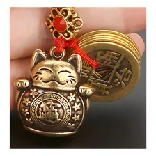 Chaveiro Salstore Chaveiro Da Sorte Feng Shui Moedas Antigas Chaveiro Rique Foto mini 3