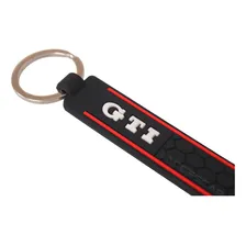 Chaveiro Silicone Volkswagen Gti Vw Gol Golf Gti 2.0 Tsi Foto  mini 1