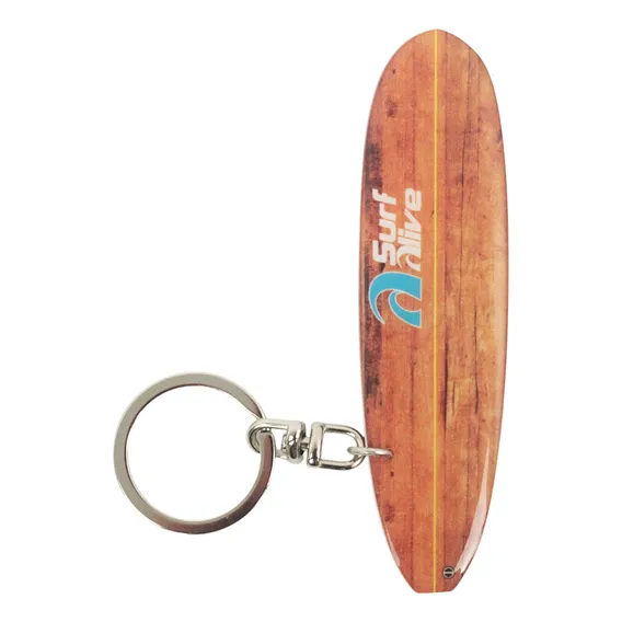 Chaveiro Surf Alive Longboard Brown Cor Marrom Foto 1