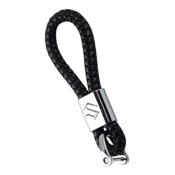 Chaveiro Suzuki Grand Vitara S-cross Jimny Couro Metal Black Foto 1
