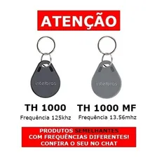 Chaveiro Tag Aproximação Rfid 125KHz e 13,56MHz Th1000 Intelbras Foto mini  2