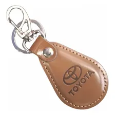Chaveiro Toyota Couro Marrom Foto mini  2
