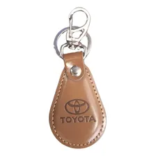 Chaveiro Toyota Couro Marrom Foto  mini 1