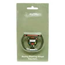 Chaveiro Volante F-1 De Metal Marca Autoart 5cm Cor Preto Foto mini 3