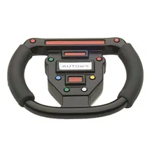 Chaveiro Volante F-1 De Metal Marca Autoart 5cm Cor Preto Foto mini 2