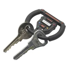 Chaveiro Volante F-1 De Metal Marca Autoart 5cm Cor Preto Foto mini 1