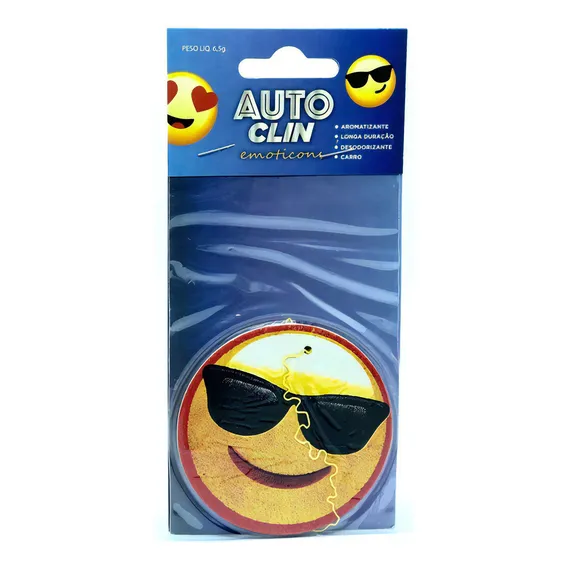 Cheirinho Aromatizador Carro Emoji Emoticons P/ Retrovisor Foto 1