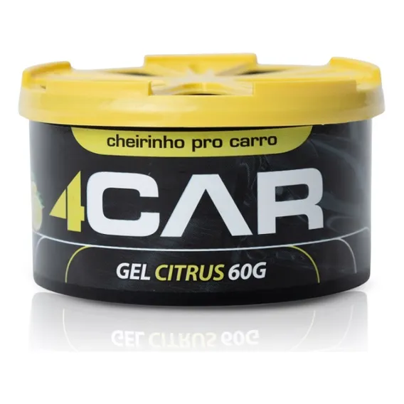 Cheirinho Para Carro Gel Citrus 60g Foto 1