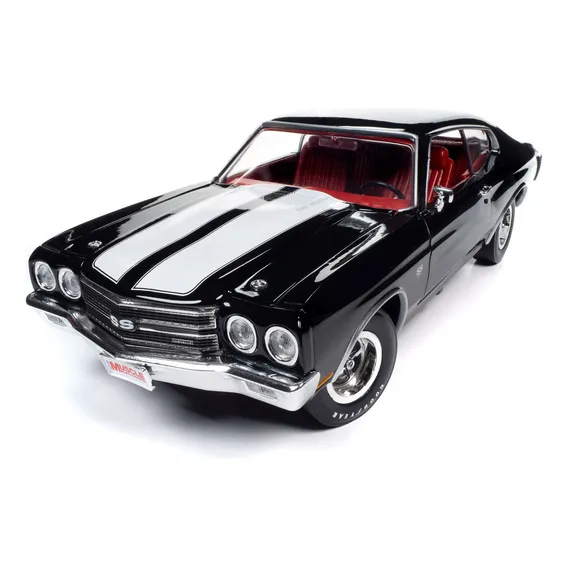 Chevrolet Chevelle Ss 1970 Muscle Machines 1:18 Autoworld Foto 1