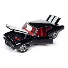 Chevrolet Chevelle Ss 1970 Muscle Machines 1:18 Autoworld Foto mini 4