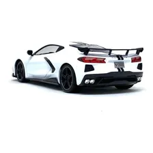 Chevrolet Corvette Stingray Coupe 2020 Branco 1:18 Maisto Foto mini 3