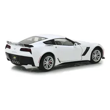 Chevrolet Corvette Z06 2019 1:24 Greenlight Branco Foto mini 3