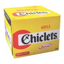 Chiclete Caixinha Chiclets Hortelã 100un - Adams Foto mini 3
