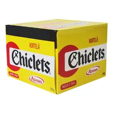 Chiclete Caixinha Chiclets Hortelã 100un - Adams Foto mini 1