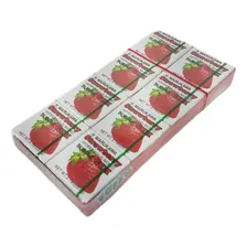 Chiclete Japonês De Morango 8 Caixinhas Marukawa Foto mini 2