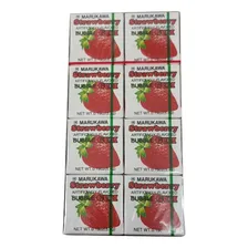 Chiclete Japonês De Morango 8 Caixinhas Marukawa Foto mini 1
