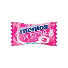 Chiclete Mentos Pure Fruit Tutti-frutti- Kit 2 Caixas C/60 Foto mini 2