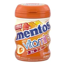 Chiclete Mentos Vitamins Citrus Com 6 Potes. Foto mini  2