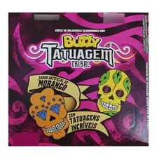 Chiclete Tatuagem Tribal Buzzy Morango C/ 90unid Foto mini 2