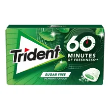 Chiclete Trident 60 Minutes Spearmint 20g Foto mini  2