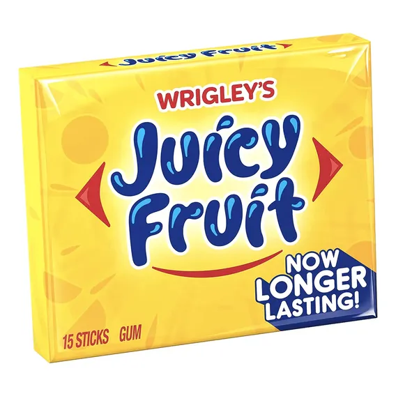 Chiclete Wringley's Juicy Fruit Tutti Frutti 40,5g Foto 1