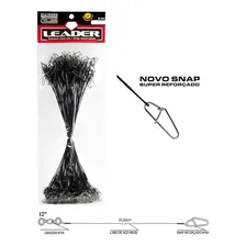 Chicote Leader Black Hook Snap Marine Sports Nº6 30 Peças Foto mini  2