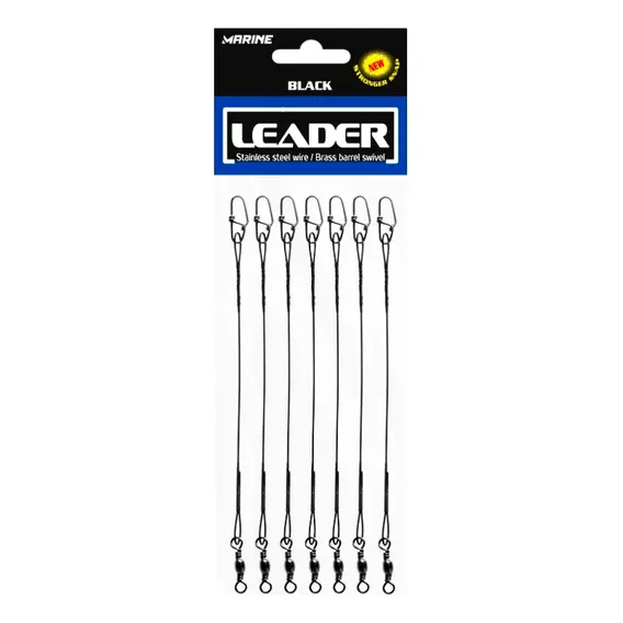Chicote Leader Girador + Snap Marine Sports Nº 6 100 Un Foto 1