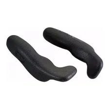 Chifre Bar End Emborrachado Ergonômico Anatômico Guidão Bike Cor Preto Foto mini  2