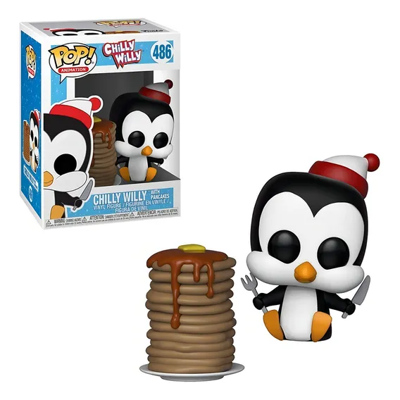 Chilly Willy #486 - Picolino Com Panquecas - Pop Funko Foto 1