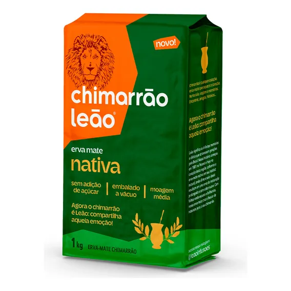 Chimarrão Erva Mate Leão A Vácuo 1 Kg Foto 1