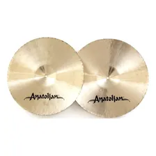 Chimbal Anatolian Deniz Hi-hat 16¨ Raw Natural Hybrid Handma Foto mini  3