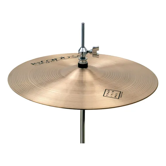 Chimbal Istanbul Agop Mh14 Traditional Medium Hi Hats Cor Dourado Foto 1