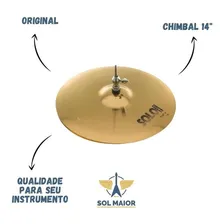 Chimbal Orion Solo Pro 10 14¨ Sp14hh Em Bronze B10 lançamen Foto mini 2