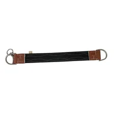 Chinchador Em Couro Com Argolas E Destorcedor Em Inox Cor Marrom Foto mini 3