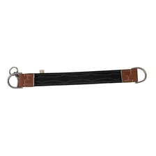Chinchador Em Couro Com Argolas E Destorcedor Em Inox Cor Marrom Foto mini 3