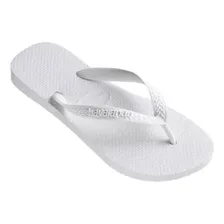 Chinelo Casual Masculino E Feminino Top Cor Branca Havaianas Foto mini  3