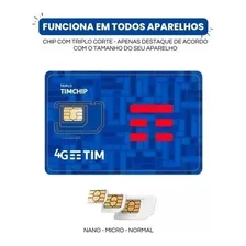 Chip De Celular Evolution Telefone 4g Tim Vivo Oi Claro - Qualquer Ddd 1 GB Foto mini 3