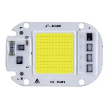 Chip Led Cob 50w 6000k Inteligente Funciona Sem Reator 127v Foto  mini 1