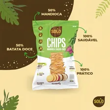 Chips Batata Doce E Mandioca Solo Snacks 42g Foto mini  2