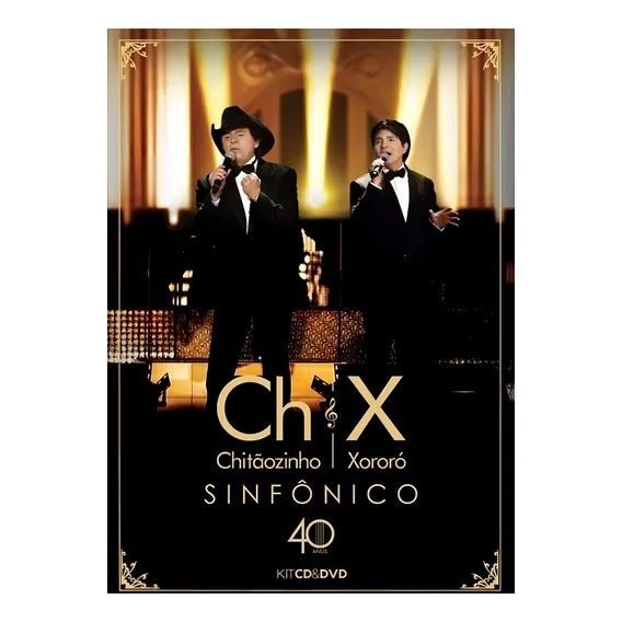 Chit茫ozinho & Xoror贸 - Sinf么nico 40 Anos - Dvd + Cd Foto 1