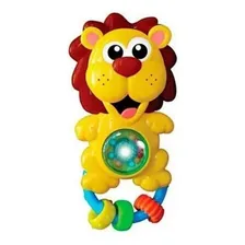 Chocalho C/ Som E Luz Para Bebê - Leão Leãozinho - Zoop Toys Foto mini 1
