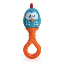 Chocalho E Mordedor Galinha Pintadinha - Elka 1053 Cor Laranja e Azul Foto mini  2