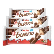 Chocolate, 3 Pacotes De 43g Kinder Bueno Foto mini 1