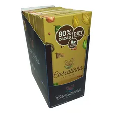 Chocolate 80% Cacau Diet Zero Açúcar E Lactose Kit 10 Barras Foto mini 1