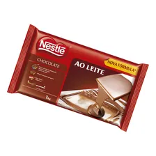Chocolate Ao Leite Nestle 1kg Barra Chocolate Nestlé Foto mini 1