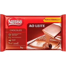 Chocolate Ao Leite Nestle 1kg Barra Chocolate Nestlé Foto mini 4