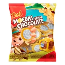 Chocolate Bel Moedas Sabor Chocolate 40g Foto mini 1